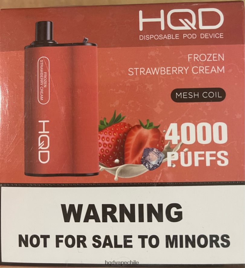 HQD Geschmack - HQD BOX 4000 bocanadas crema de fresa congelada 6XJ6TL80