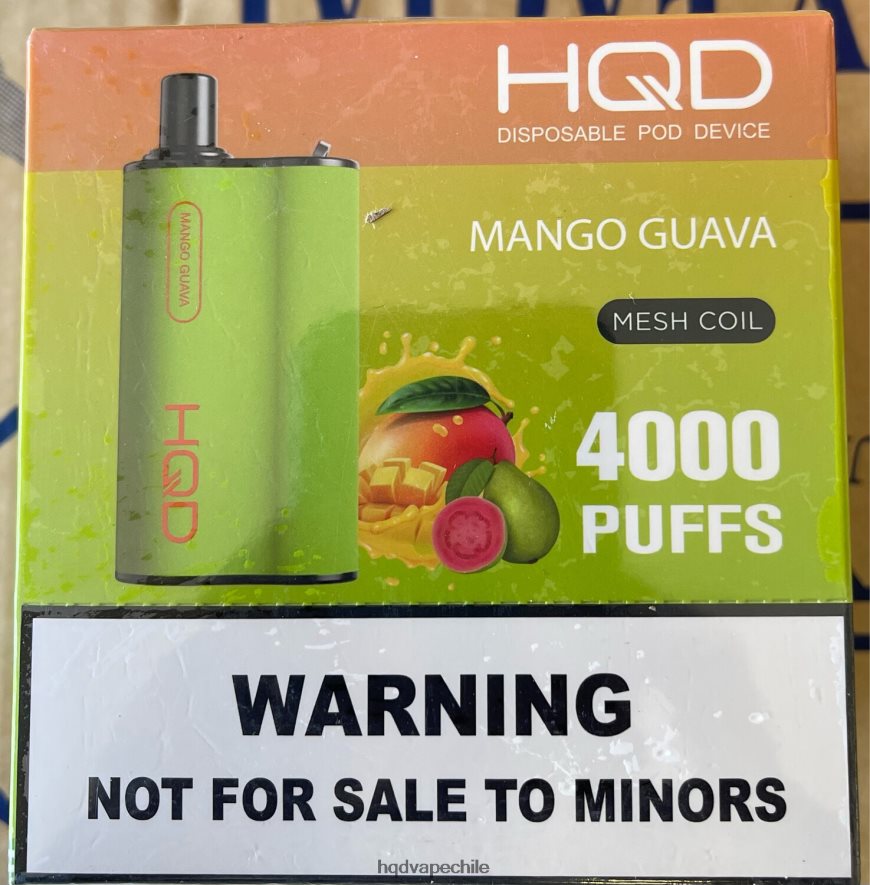 HQD Geschmack - HQD BOX 4000 bocanadas mango guayaba 6XJ6TL100