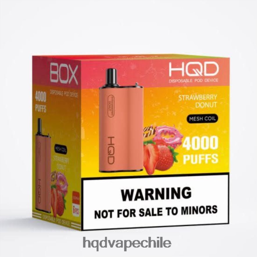 HQD Kaufen - HQD BOX 4000 bocanadas donut de fresa 6XJ6TL118
