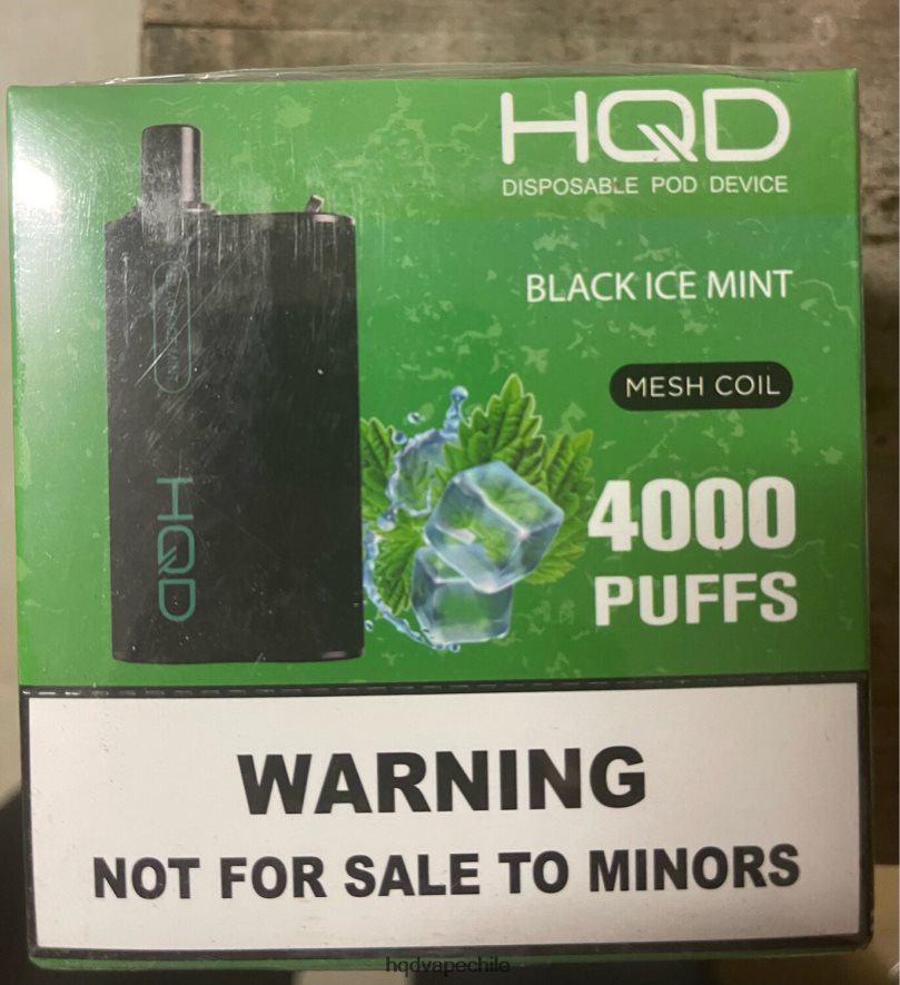 HQD Kaufen - HQD BOX 4000 bocanadas menta helada negra 6XJ6TL108