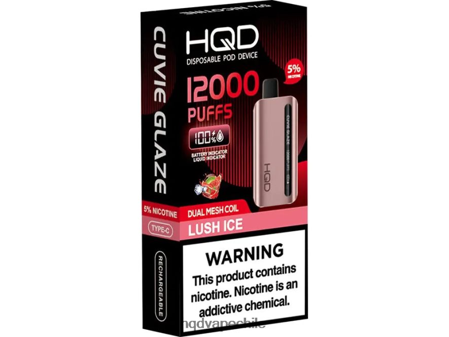 HQD Geschmack - HQD CUVIE GLAZE vaporizador desechable 12000 hielo exuberante 6XJ6TL210