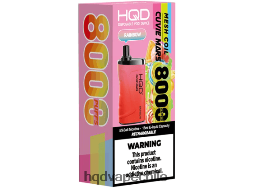 HQD Geschmack - HQD CUVIE MARS desechable arcoíris 6XJ6TL240