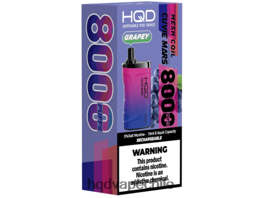 HQD Geschmack - HQD CUVIE MARS desechable uva 6XJ6TL170