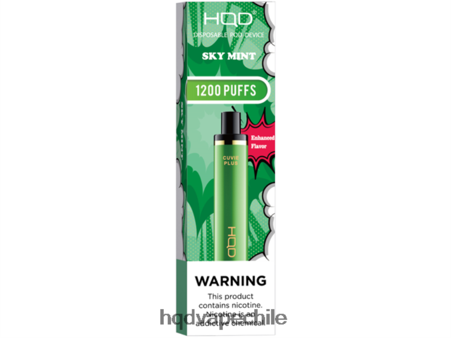 HQD Geschmack - HQD CUVIE PLUS vaporizador desechable cielo menta 6XJ6TL250