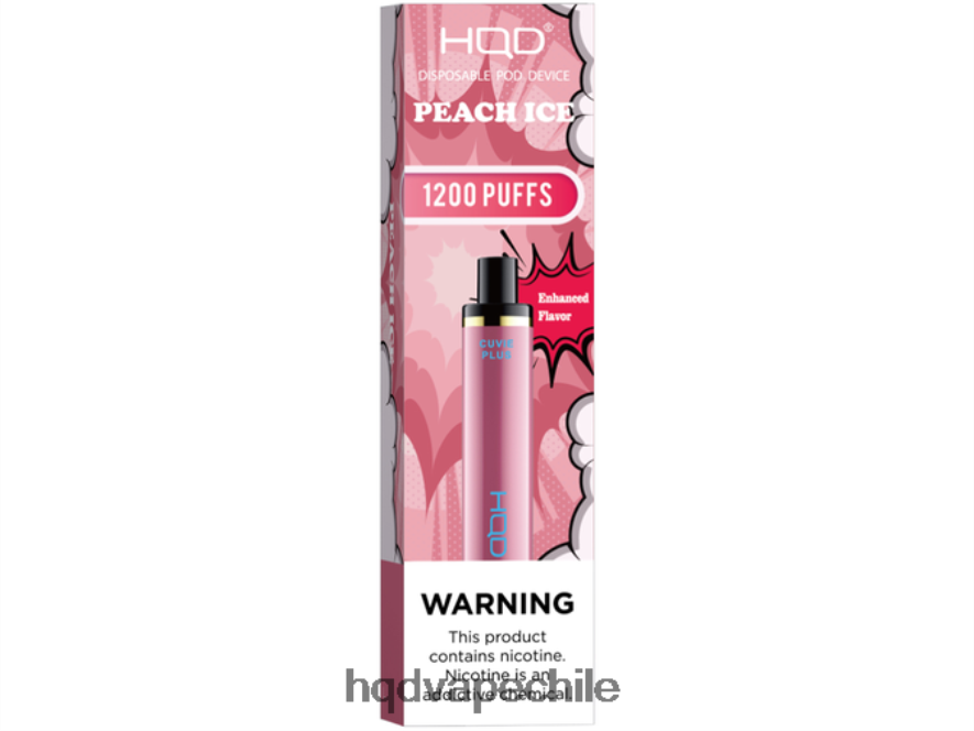 HQD Geschmack - HQD CUVIE PLUS vaporizador desechable hielo de durazno 6XJ6TL230