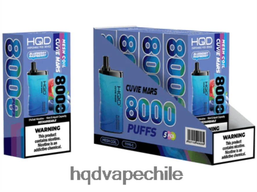 HQD Vape Online Bestellen Buy - HQD CUVIE MARS desechable frambuesa arándano 6XJ6TL146