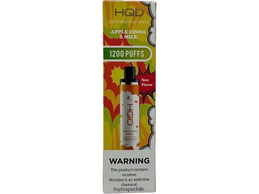 HQD Vape Online Bestellen Buy - HQD CUVIE PLUS desechable manzana, cina y leche 6XJ6TL126