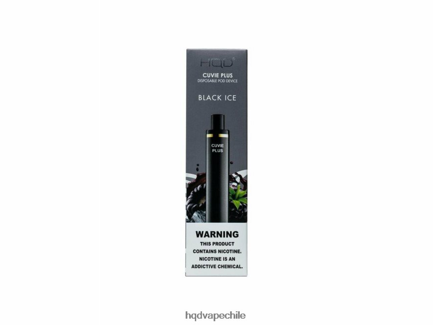 HQD Vape Online Bestellen Buy - HQD CUVIE PLUS vaporizador desechable hielo negro 6XJ6TL136