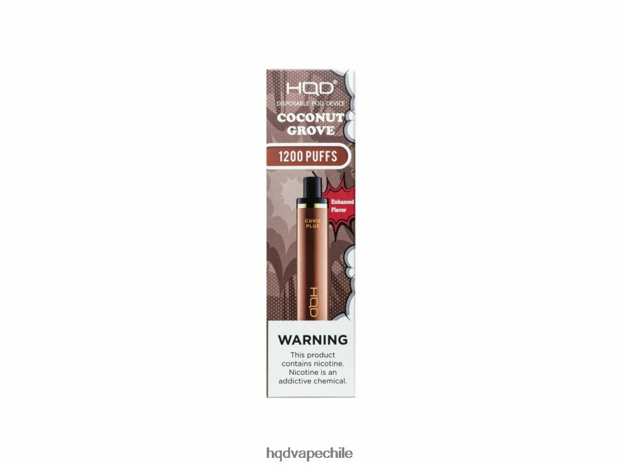 HQD Vape Online - HQD CUVIE PLUS vaporizador desechable Coconut Grove 6XJ6TL157