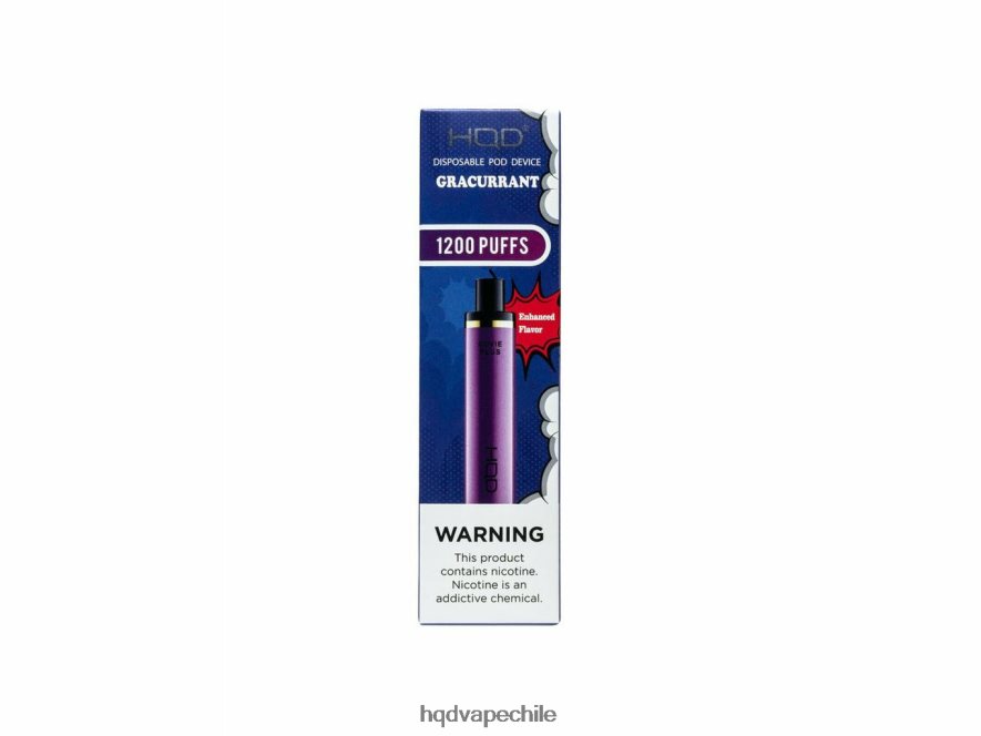 HQD Vape Online - HQD CUVIE PLUS vaporizador desechable grosella 6XJ6TL167