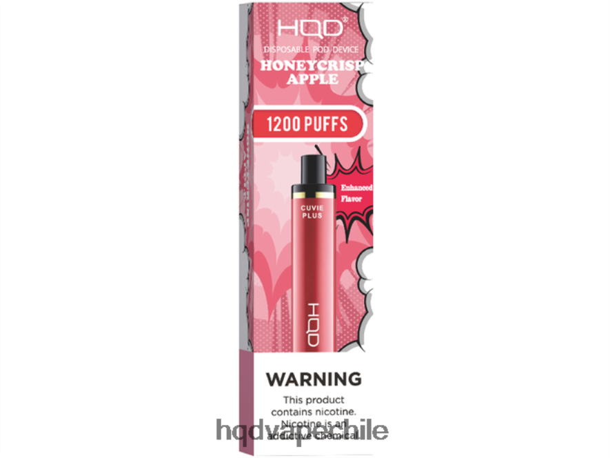 HQD Vape Online Kaufen - HQD CUVIE PLUS desechable manzana crujiente con miel 6XJ6TL175