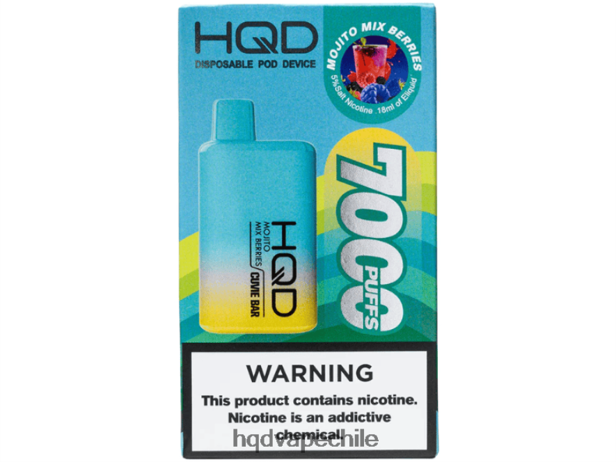HQD Vape Online Shop - HQD CUVIE BAR desechable mezcla de mojitos con bayas 6XJ6TL224