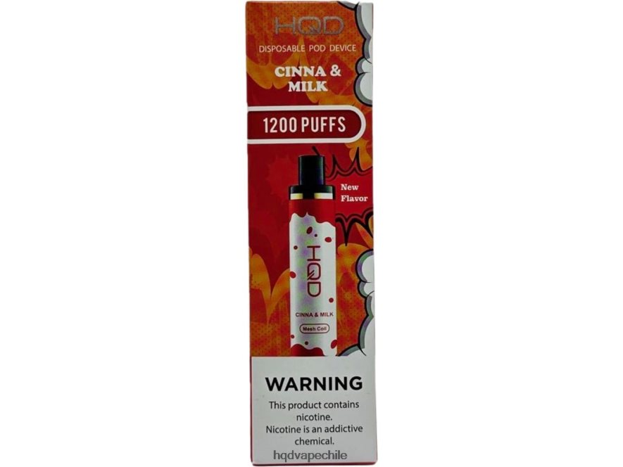 HQD Vape Online Shop - HQD CUVIE PLUS desechable cina y leche 6XJ6TL154