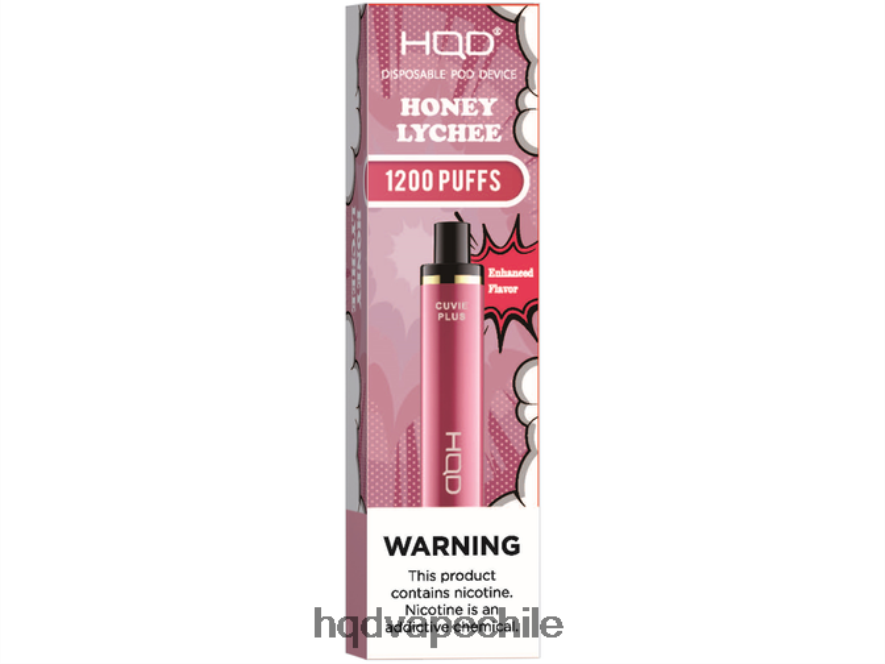 HQD Vape Online Shop - HQD CUVIE PLUS vaporizador desechable miel de lichi 6XJ6TL174