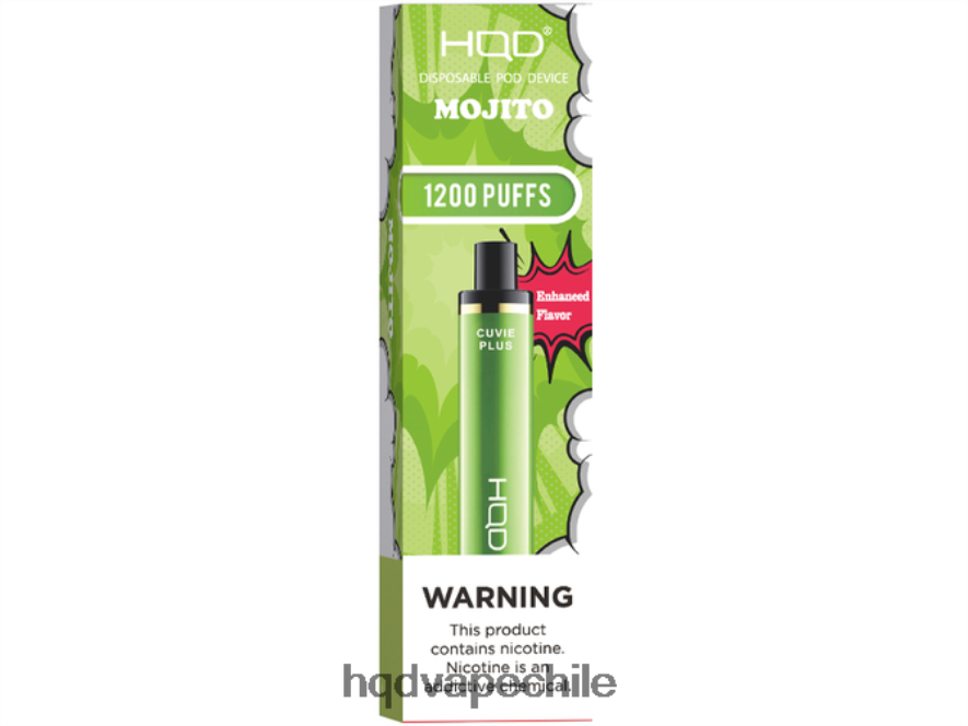 HQD Vape Zürich - HQD CUVIE PLUS vaporizador desechable mojito 6XJ6TL223