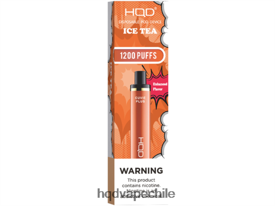 HQD Vape Zürich - HQD CUVIE PLUS vaporizador desechable té helado 6XJ6TL203