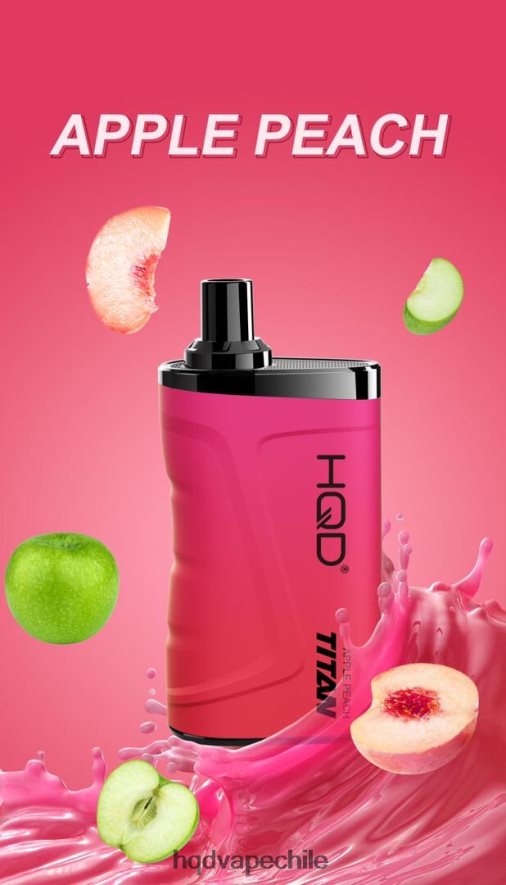 HQD Switzerland - HQD TITAN 7000 bocanadas durazno manzana 6XJ6TL12