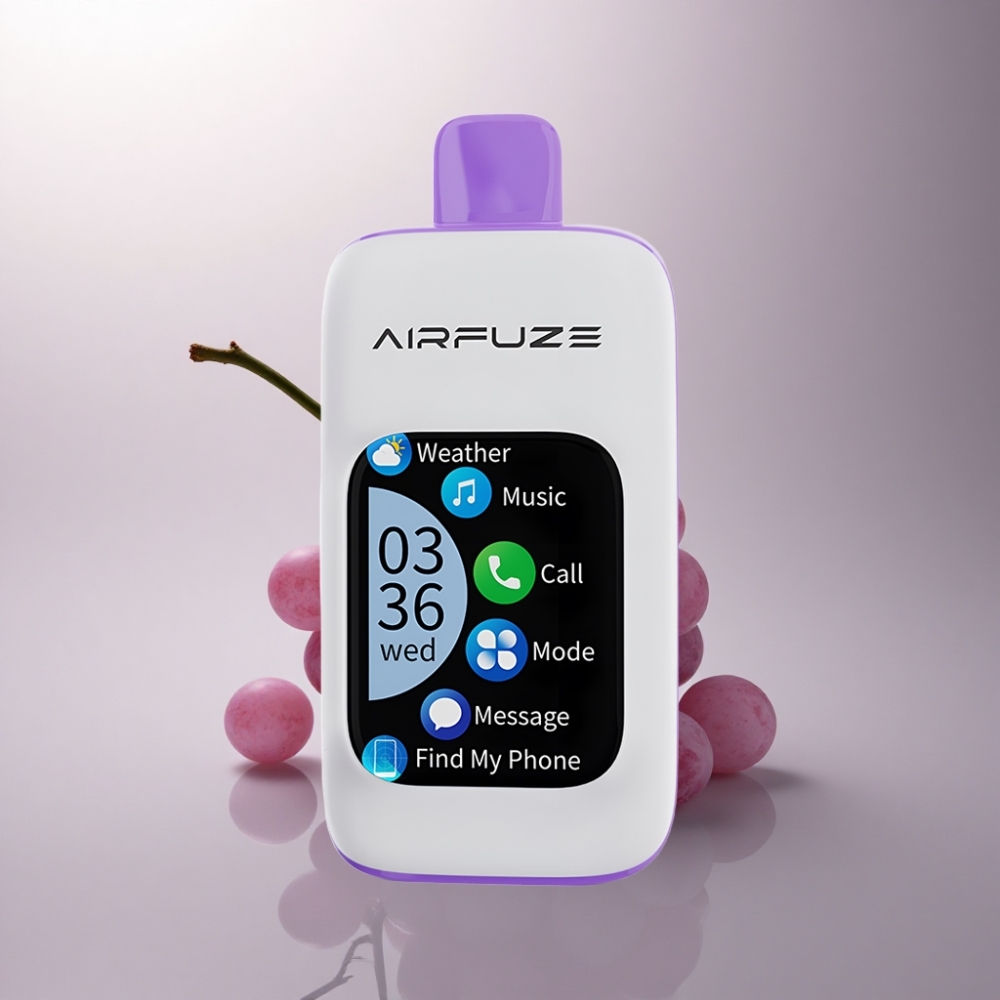 AirFuze Smart 30000 Puffs Explosión de Uva 900mAh 5% Nicotina