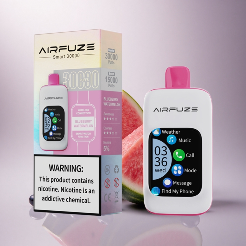 AirFuze Smart 30000 Puffs Sandía Arándano 5% Nicotina 900mAh