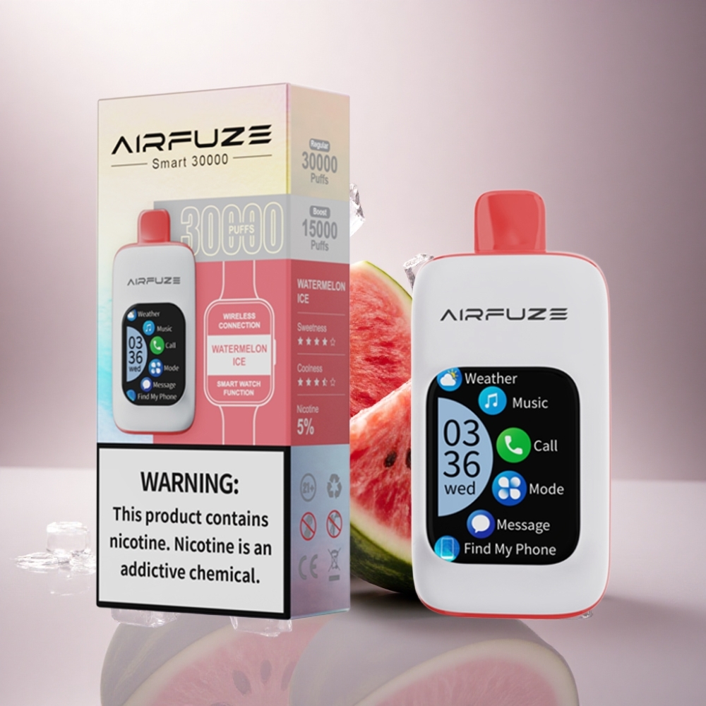 AirFuze Smart 30000 Puffs Sandía Hielo 5% Nicotina 900mAh