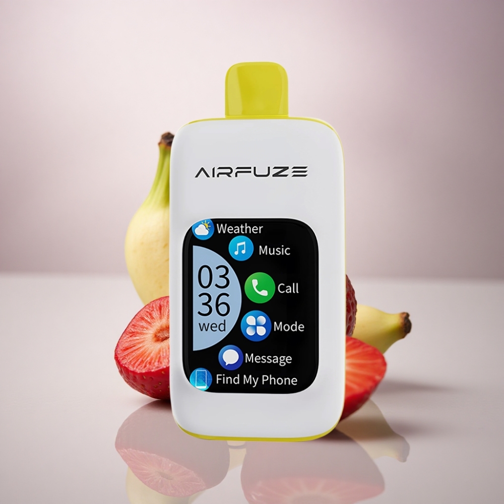 AirFuze Smart Pro 40000 Puffs Fresa Plátano 900mAh 5% Nicotina