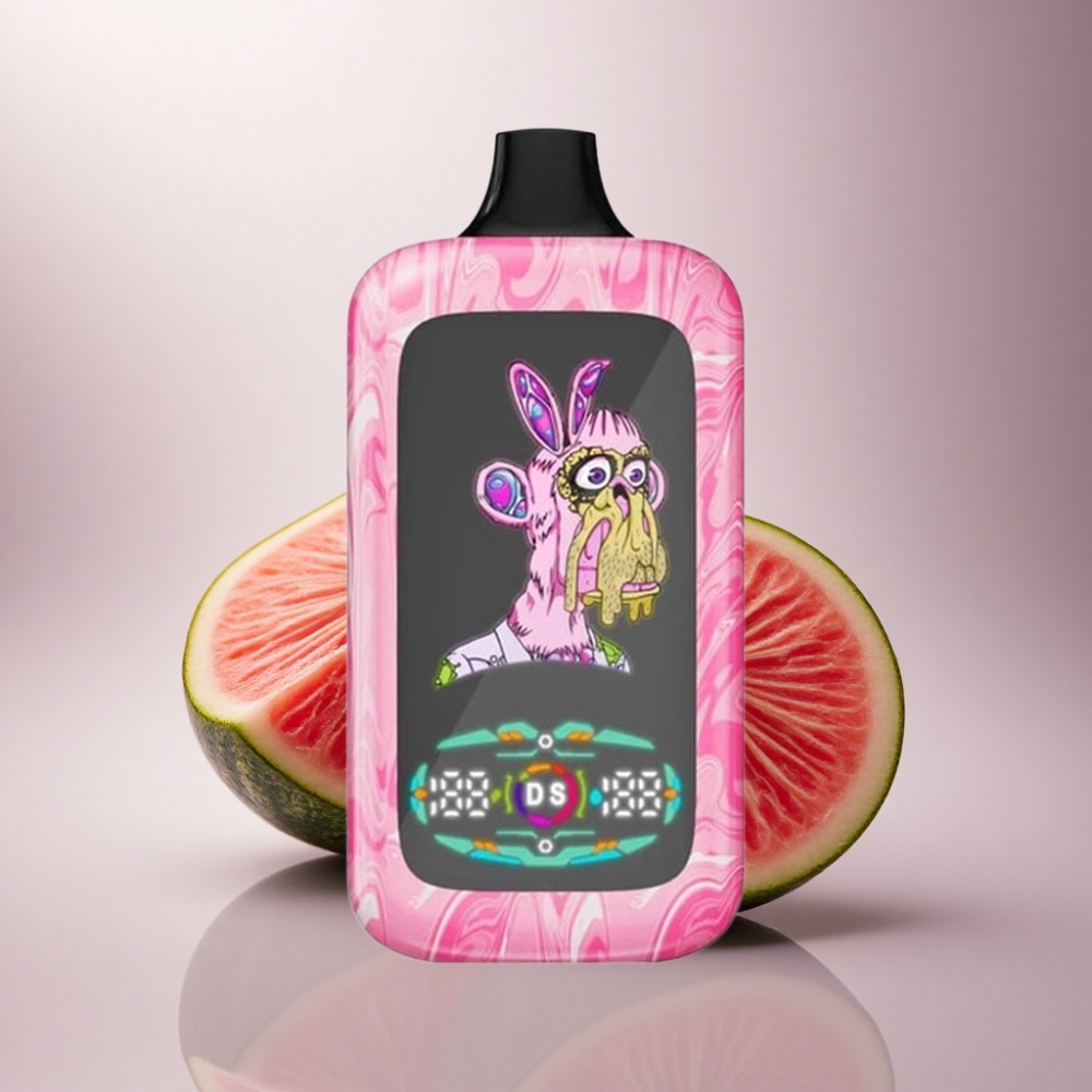 Fumot Digital Monkey 20000/40000 Puffs Fresa Sandía Dual Motor 850mAh 5% Nicotina