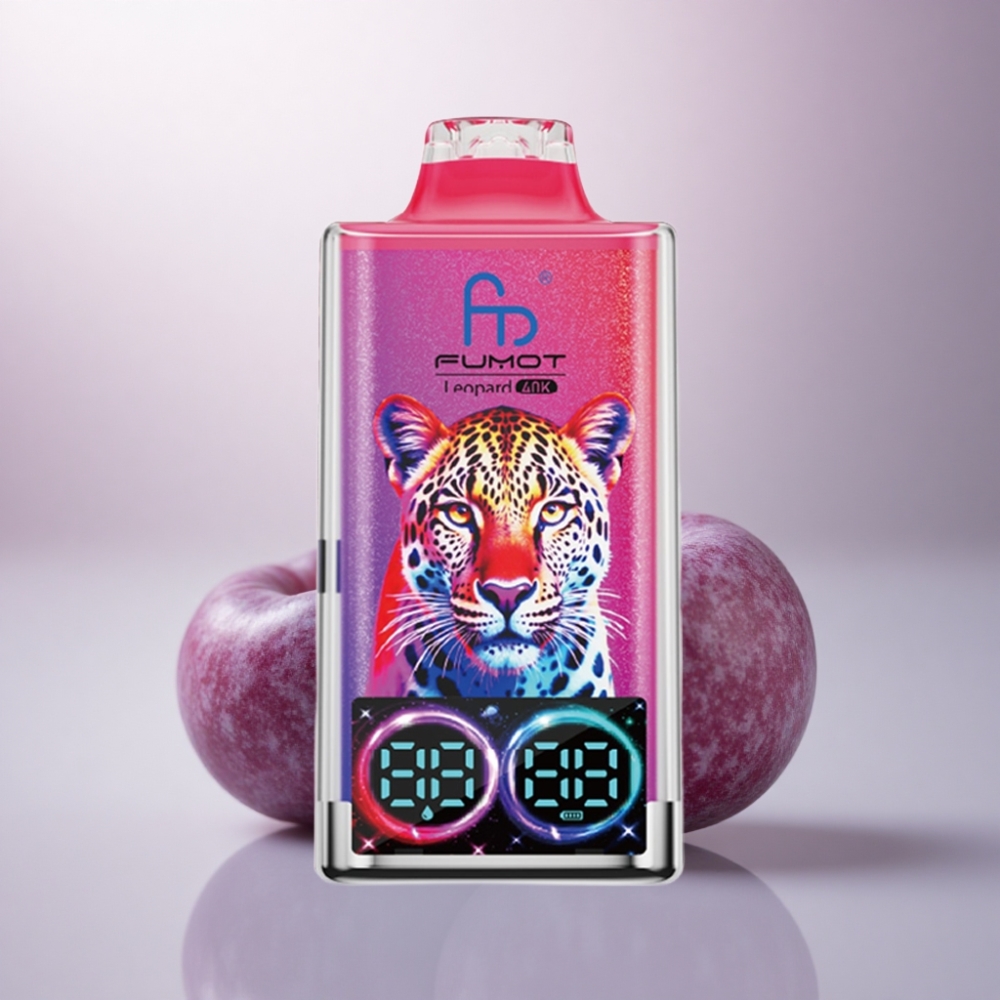 Fumot Leopard 40K Puffs Arándano Cereza Zarzamora con 5% de Nicotina y Batería de 700mAh