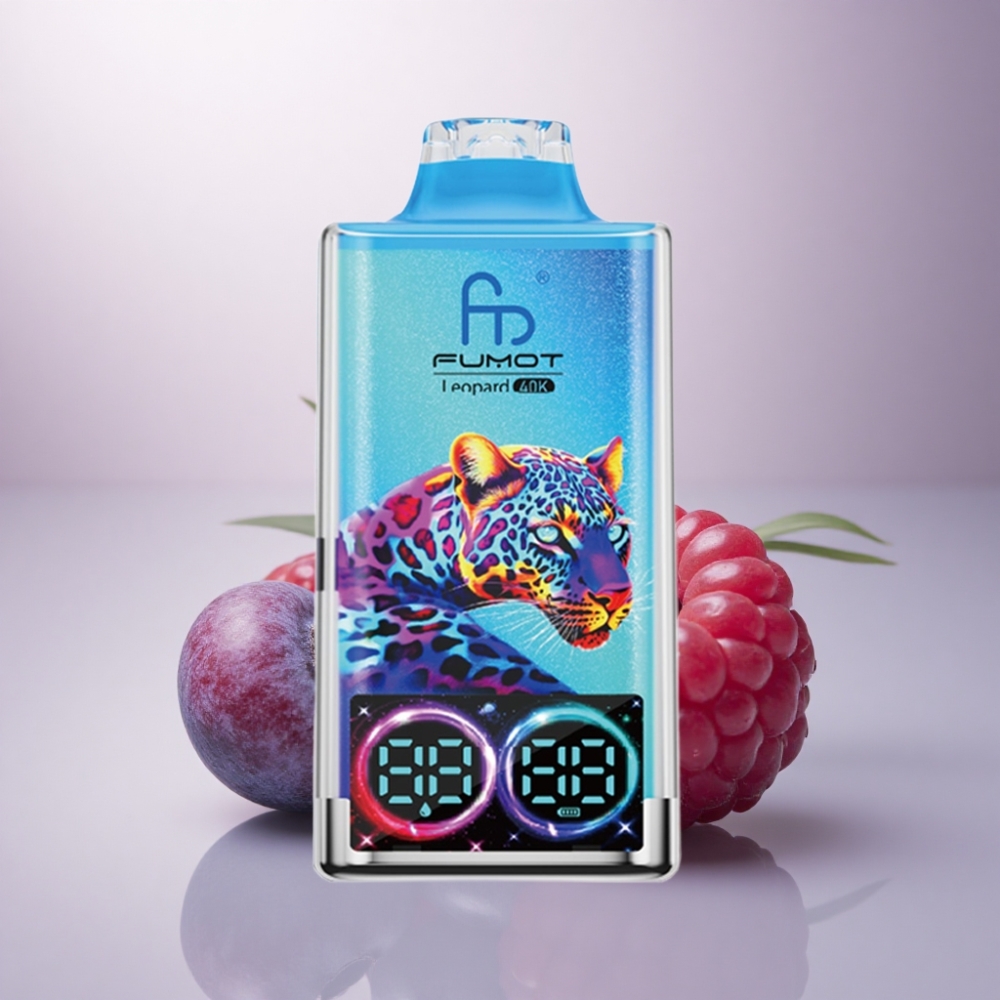 Fumot Leopard 40K Puffs Arándano Frambuesa 5% Nicotina 700mAh
