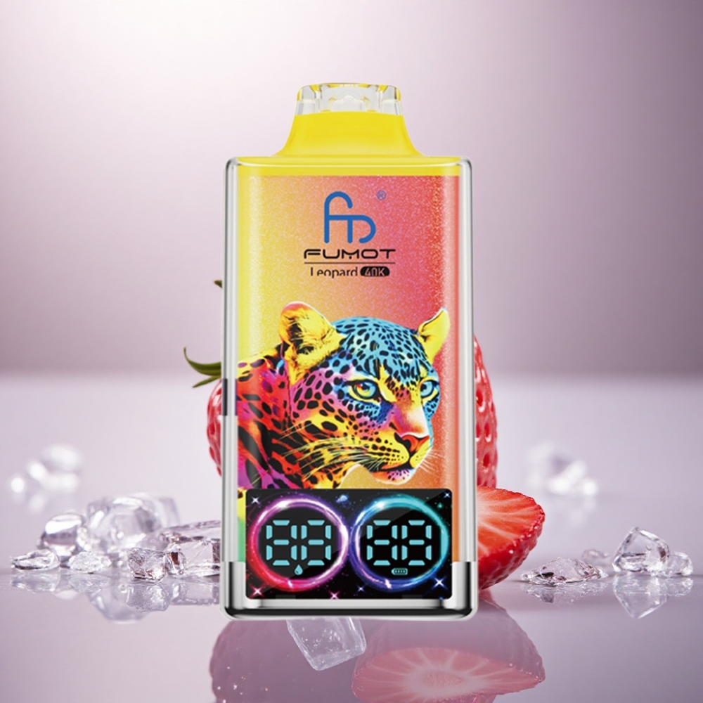 Fumot Leopard 40K Puffs Fresa Helado con 5% Nicotina y 700mAh
