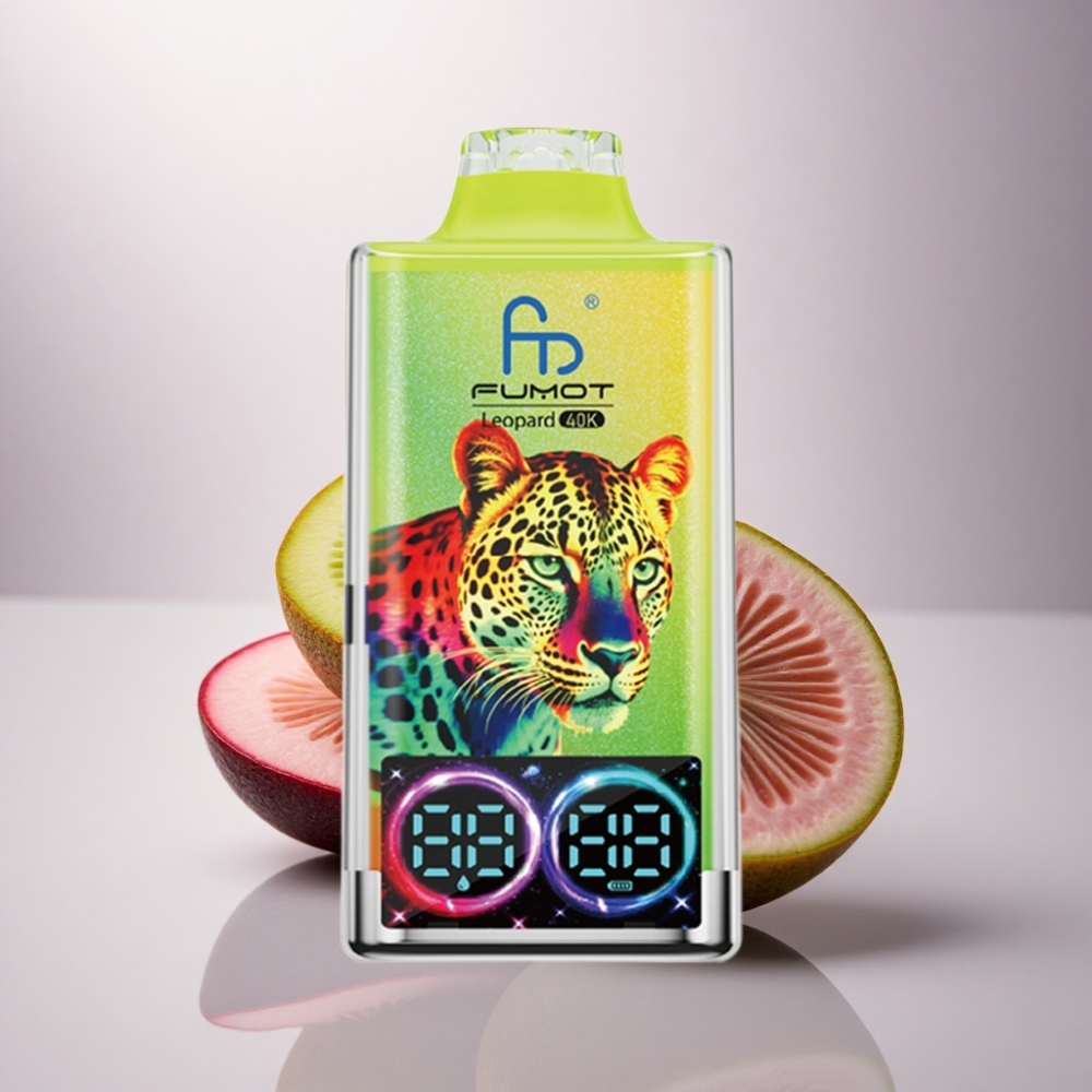 Fumot Leopard 40K Puffs Maracuyá Guayaba Kiwi 5% Nicotina 700mAh