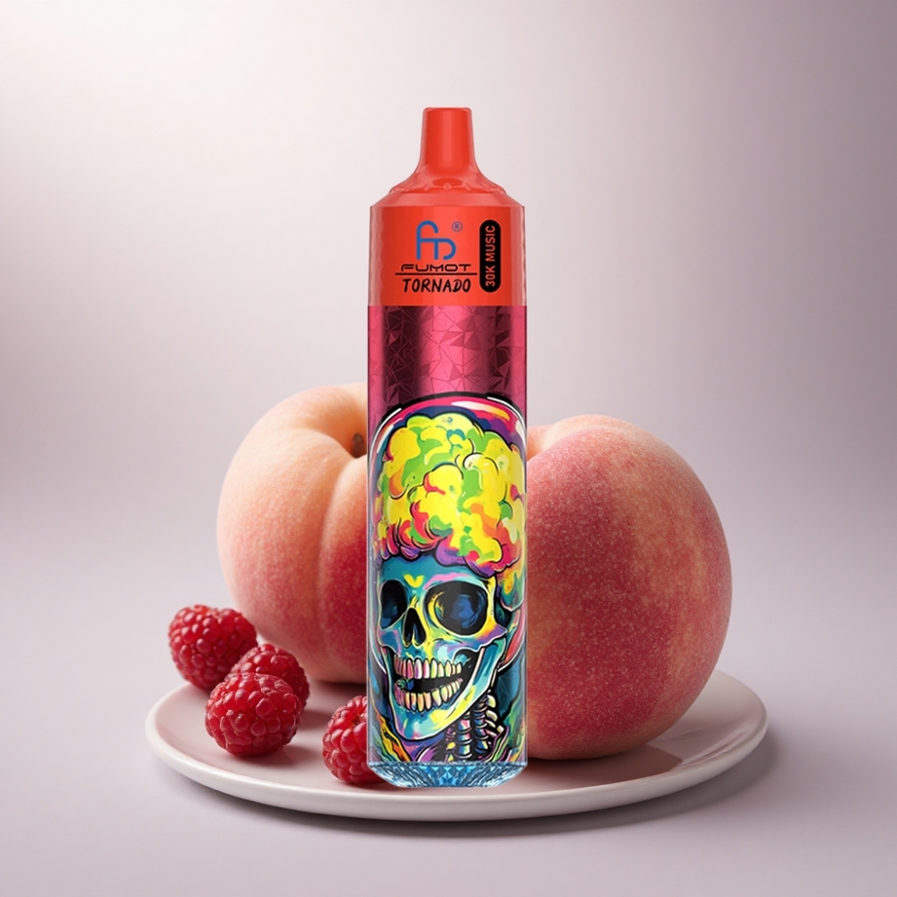 Fumot Randm Tornado 30000 Puffs Bayas de Durazno 30mL 600mAh