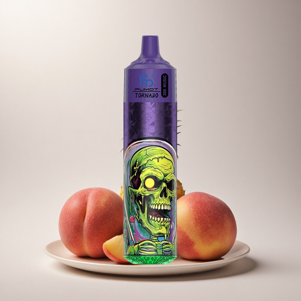 Fumot Randm Tornado 30000 Puffs Durazno Mango Piña 30mL 5% nicotina 600mAh