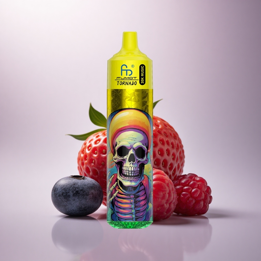 Fumot Randm Tornado 30000 Puffs Fresa Arándano Frambuesa 5% nicotina 600mAh