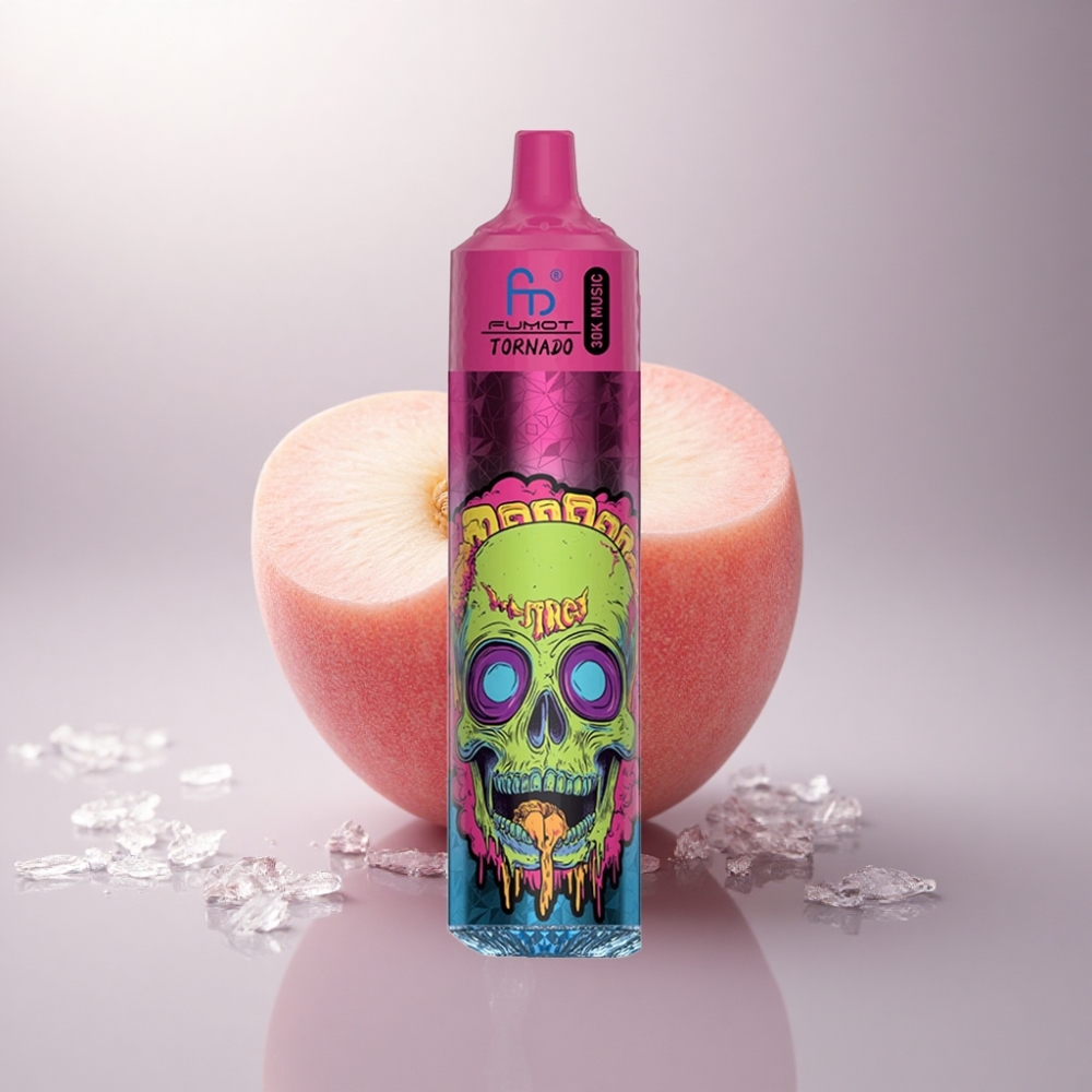 Fumot Randm Tornado 30000 Puffs Helado de Durazno 30mL 5% Nicotina 600mAh