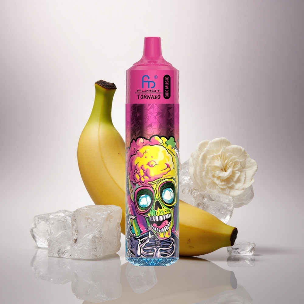 Fumot Randm Tornado 30000 Puffs Helado de Plátano 30mL 5% Nicotina 600mAh