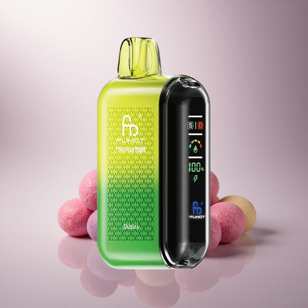 Fumot Tornado 20000 Puffs Skittles Dual Malla 20ml 850mAh