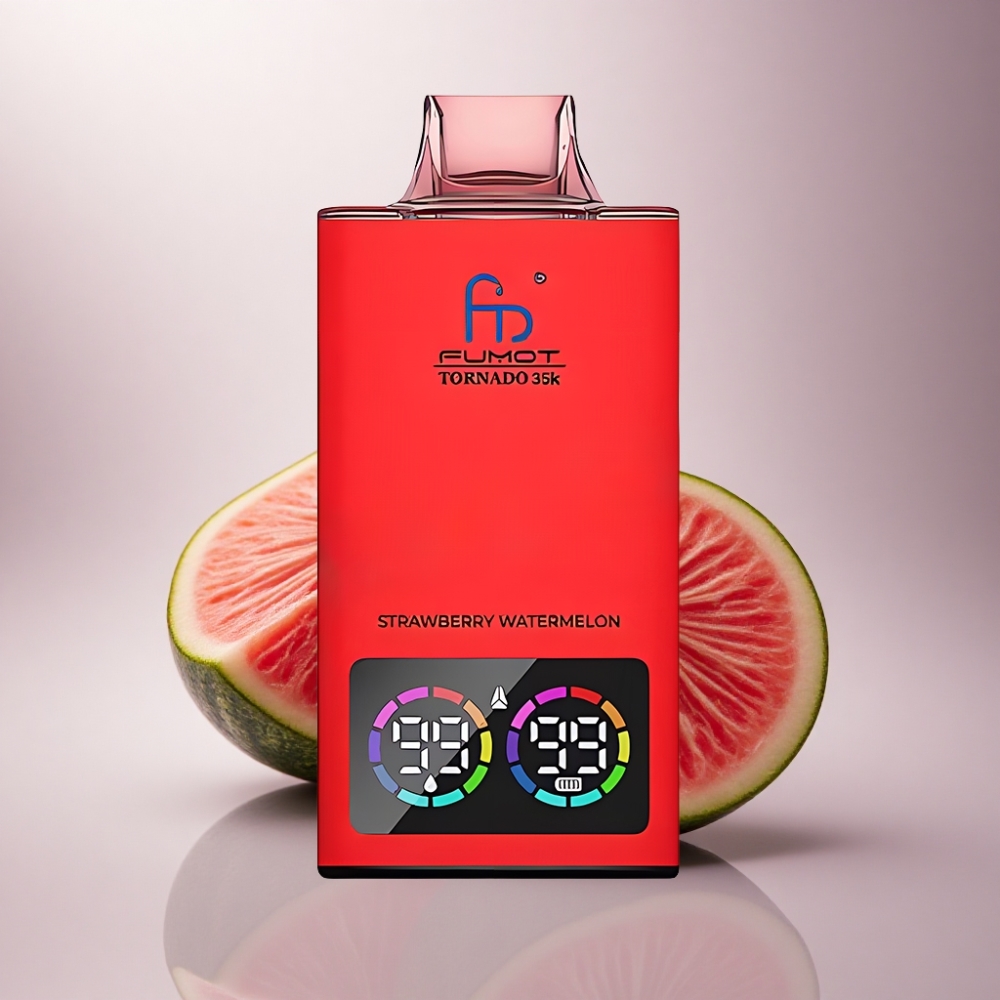 Fumot Tornado 35000 Puffs Fresa Sandía Dual Mesh 700mAh
