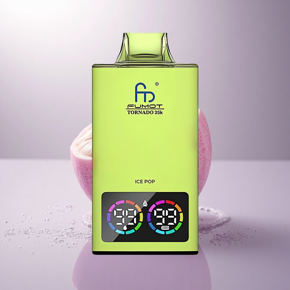 Fumot Tornado 35000 Puffs Helado Dual USB-C 700mAh