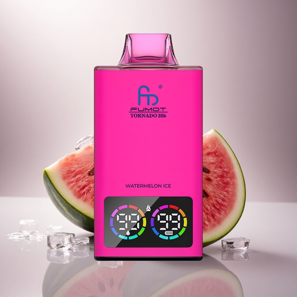 Fumot Tornado 35000 Puffs Sandía Hielo con Doble Malla y 700 mAh