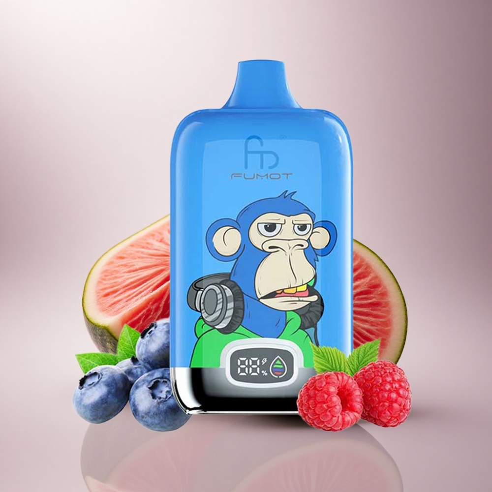 Fumot Tornado Digital Box 12000 Puffs Fresa Sandía 550mAh 20ml