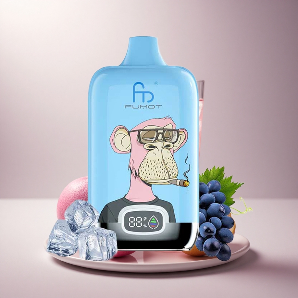 Fumot Tornado Digital Box 12000 Puffs Limonada Rosa 550mAh 20ml
