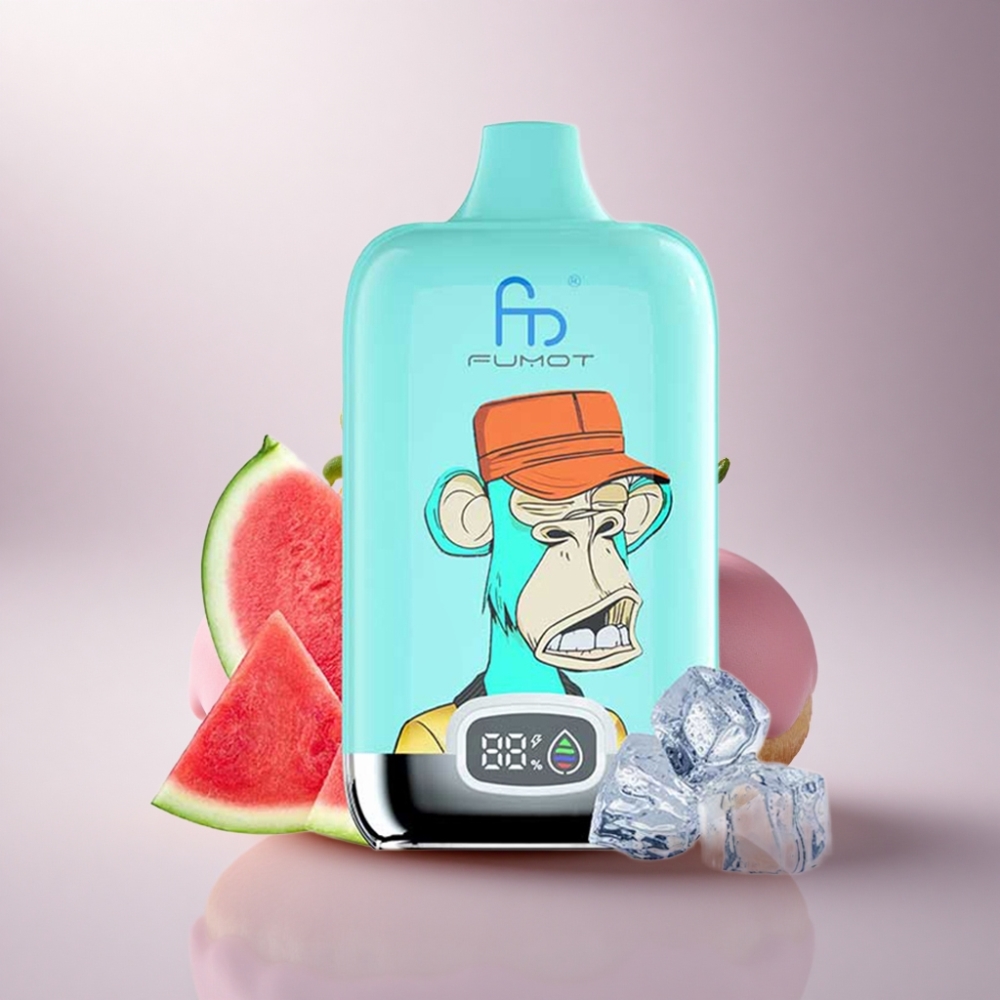 Fumot Tornado Digital Box 12000 Puffs Rosquilla de Fresa 550mAh 20ml
