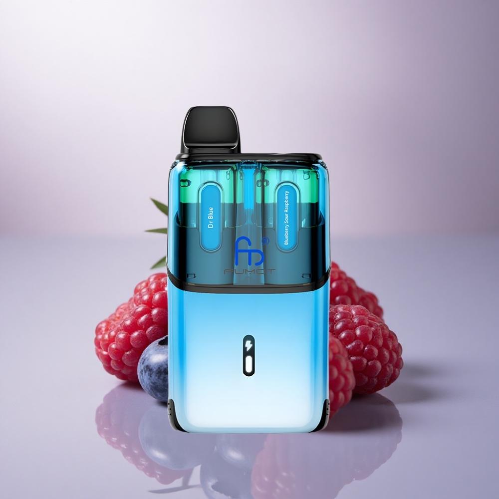 Fumot Ultra T32000 Puffs Dr Azul - Arándano Frambuesa Ácida 800mAh 20mg Nicotina