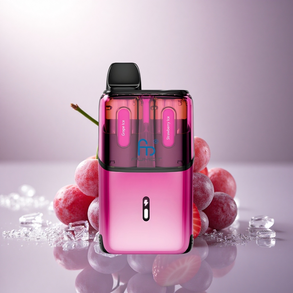 Fumot Ultra T32000 Puffs Helado de Uva - Helado de Fresa con 20mg de Nicotina y 800mAh