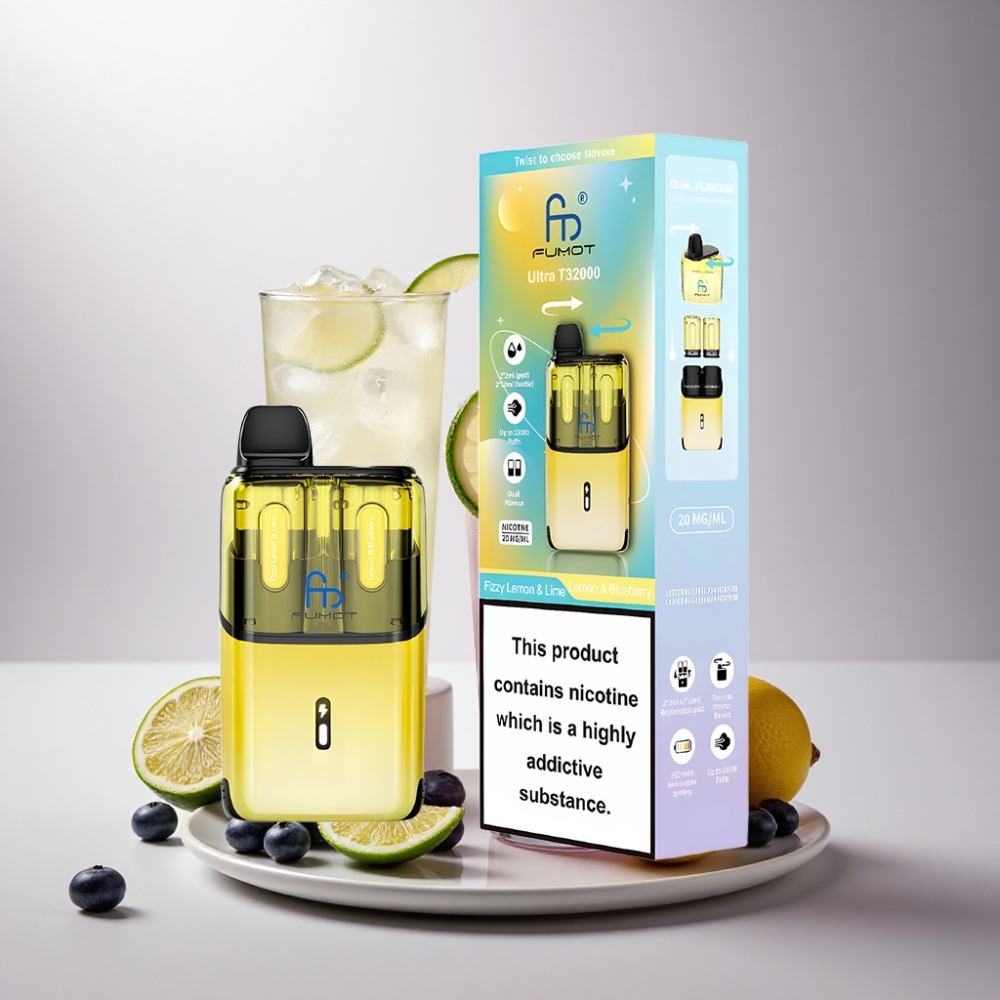 Fumot Ultra T32000 Puffs Limón & Arándano con 20mg de Nicotina y 800mAh