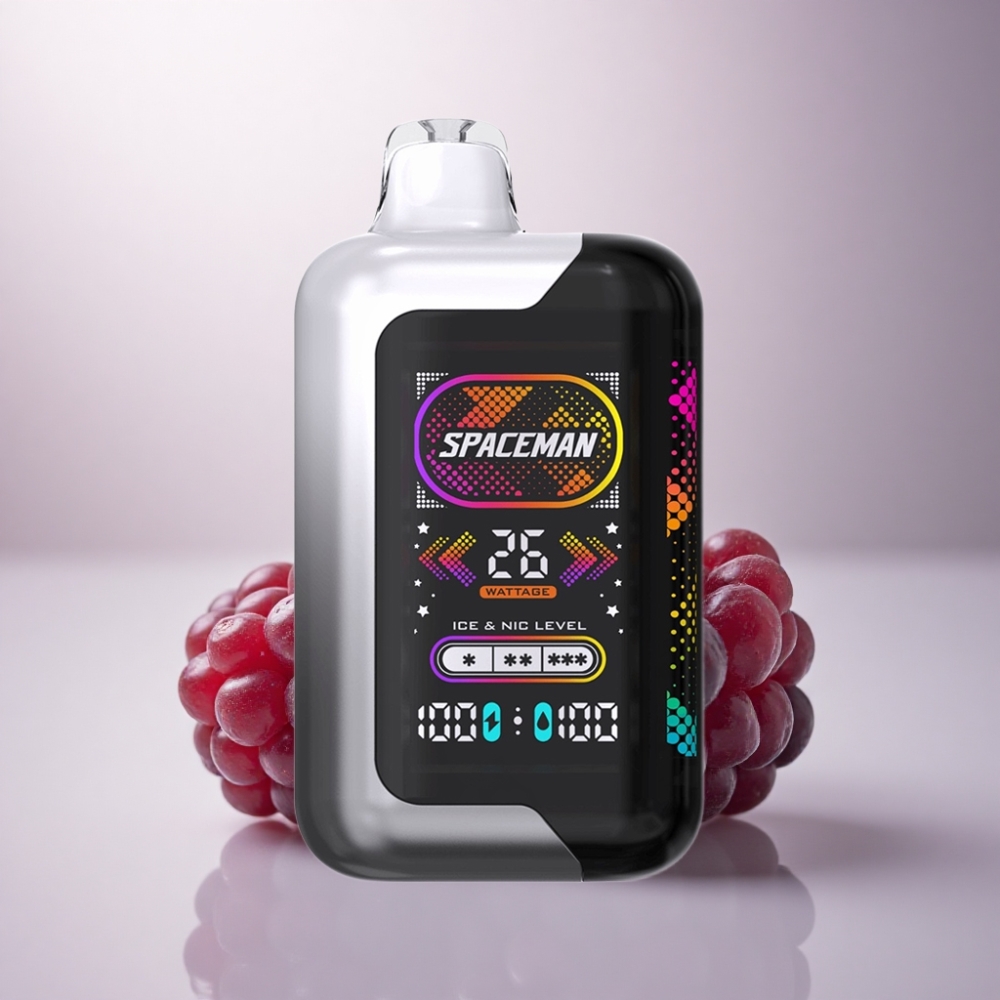 SMOK SPACEMAN SP40000 Puffs Zarzamora Razz 50mg 20ml