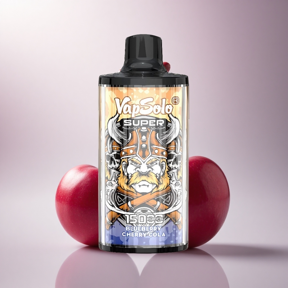 Vapsolo Super 15000 Puffs Cherry Cola 40ml 850mAh