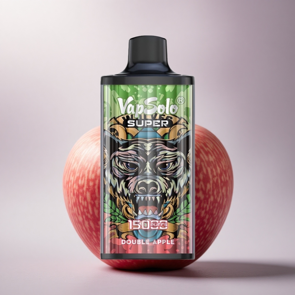 Vapsolo Super 15000 Puffs Doble Manzana 40ml 850mAh