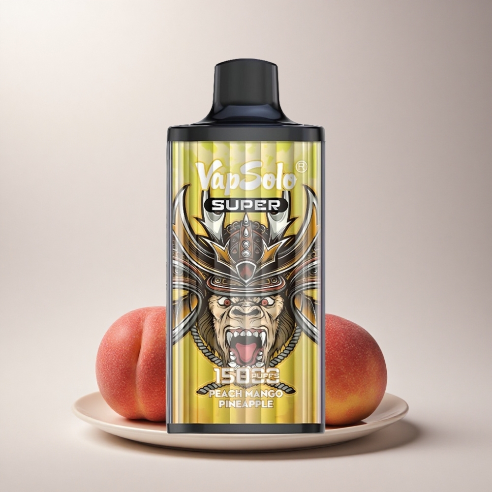 Vapsolo Super 15000 Puffs Durazno Mango Piña 40ml 850mAh