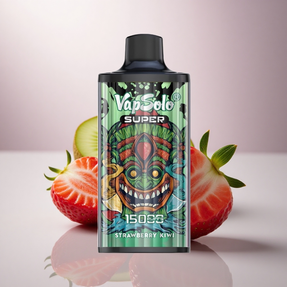 Vapsolo Super 15000 Puffs Fresa Kiwi 40ml Nicotina 850mAh